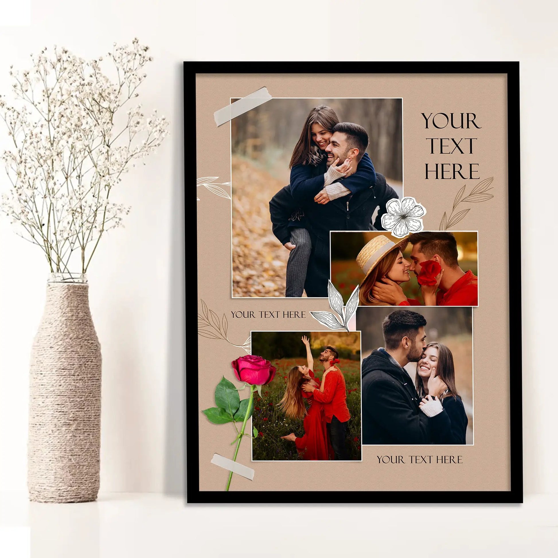 Customized Gifts for Men & Women – Personalized Photo Frame for Husband Birthday Special, Wife Anniversary Gift, Sister Birthday Gift, Useful Gift Ideas by Kotart store