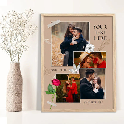Customized Gifts for Men & Women – Personalized Photo Frame for Husband Birthday Special, Wife Anniversary Gift, Sister Birthday Gift, Useful Gift Ideas