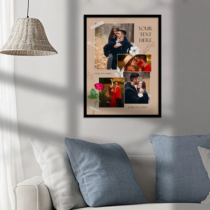Customized Gifts for Men & Women – Personalized Photo Frame for Husband Birthday Special, Wife Anniversary Gift, Sister Birthday Gift, Useful Gift Ideas