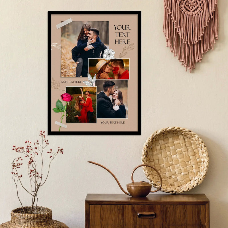 Customized Gifts for Men & Women – Personalized Photo Frame for Husband Birthday Special, Wife Anniversary Gift, Sister Birthday Gift, Useful Gift Ideas