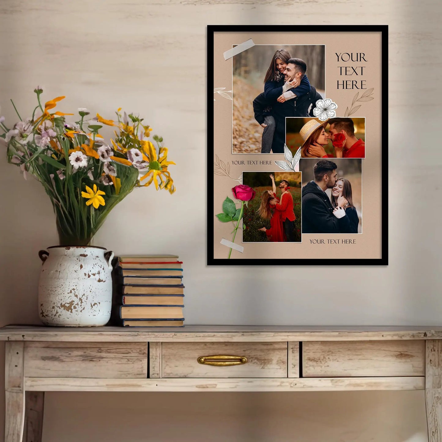 Customized Gifts for Men & Women – Personalized Photo Frame for Husband Birthday Special, Wife Anniversary Gift, Sister Birthday Gift, Useful Gift Ideas