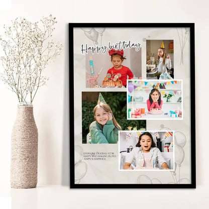 Customized Gifts for Men & Women – Personalized Photo Frame for Husband Birthday Special, Wife Anniversary Gift, Sister Birthday Gift, Useful Gift for Couples, Parents, Family – Perfect Marriage Anniversary, Wedding