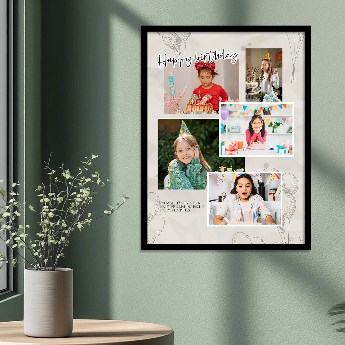 Customized Gifts for Men & Women – Personalized Photo Frame for Husband Birthday Special, Wife Anniversary Gift, Sister Birthday Gift, Useful Gift for Couples, Parents, Family – Perfect Marriage Anniversary, Wedding