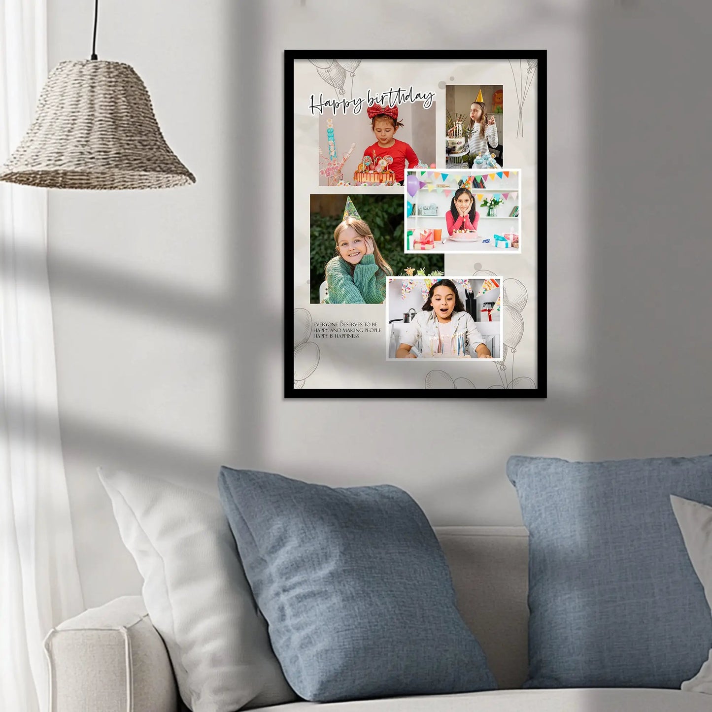 Customized Gifts for Men & Women – Personalized Photo Frame for Husband Birthday Special, Wife Anniversary Gift, Sister Birthday Gift, Useful Gift for Couples, Parents, Family – Perfect Marriage Anniversary, Wedding