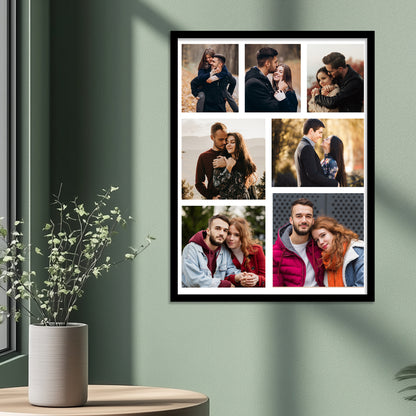 Customized Gifts for Men & Women – Personalized Photo Frame for Husband Birthday Special, Wife Anniversary Gift, Sister Birthday Gift, Useful Gift for Couples, Parents, Family – Perfect Marriage Anniversary, Wedding
