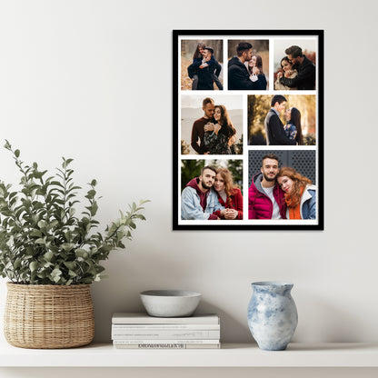Customized Gifts for Men & Women – Personalized Photo Frame for Husband Birthday Special, Wife Anniversary Gift, Sister Birthday Gift, Useful Gift for Couples, Parents, Family – Perfect Marriage Anniversary, Wedding