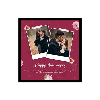 Customized Gifts for Men & Women – Personalized Photo Frame for Husband Birthday Special, Wife Anniversary Gift, Sister Birthday Gift, Unique Photo Gift, Useful Gift Ideas for Couples, Parents, Family