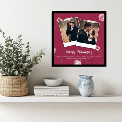 Customized Gifts for Men & Women – Personalized Photo Frame for Husband Birthday Special, Wife Anniversary Gift, Sister Birthday Gift, Unique Photo Gift, Useful Gift Ideas for Couples, Parents, Family