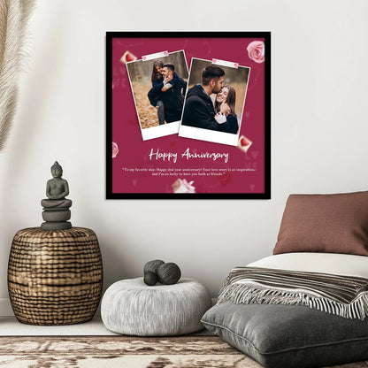 Customized Gifts for Men & Women – Personalized Photo Frame for Husband Birthday Special, Wife Anniversary Gift, Sister Birthday Gift, Unique Photo Gift, Useful Gift Ideas for Couples, Parents, Family