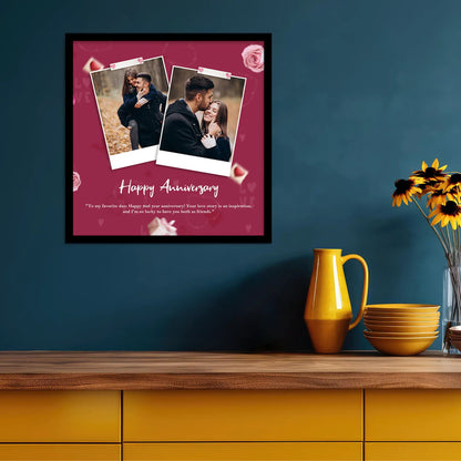 Customized Gifts for Men & Women – Personalized Photo Frame for Husband Birthday Special, Wife Anniversary Gift, Sister Birthday Gift, Unique Photo Gift, Useful Gift Ideas for Couples, Parents, Family