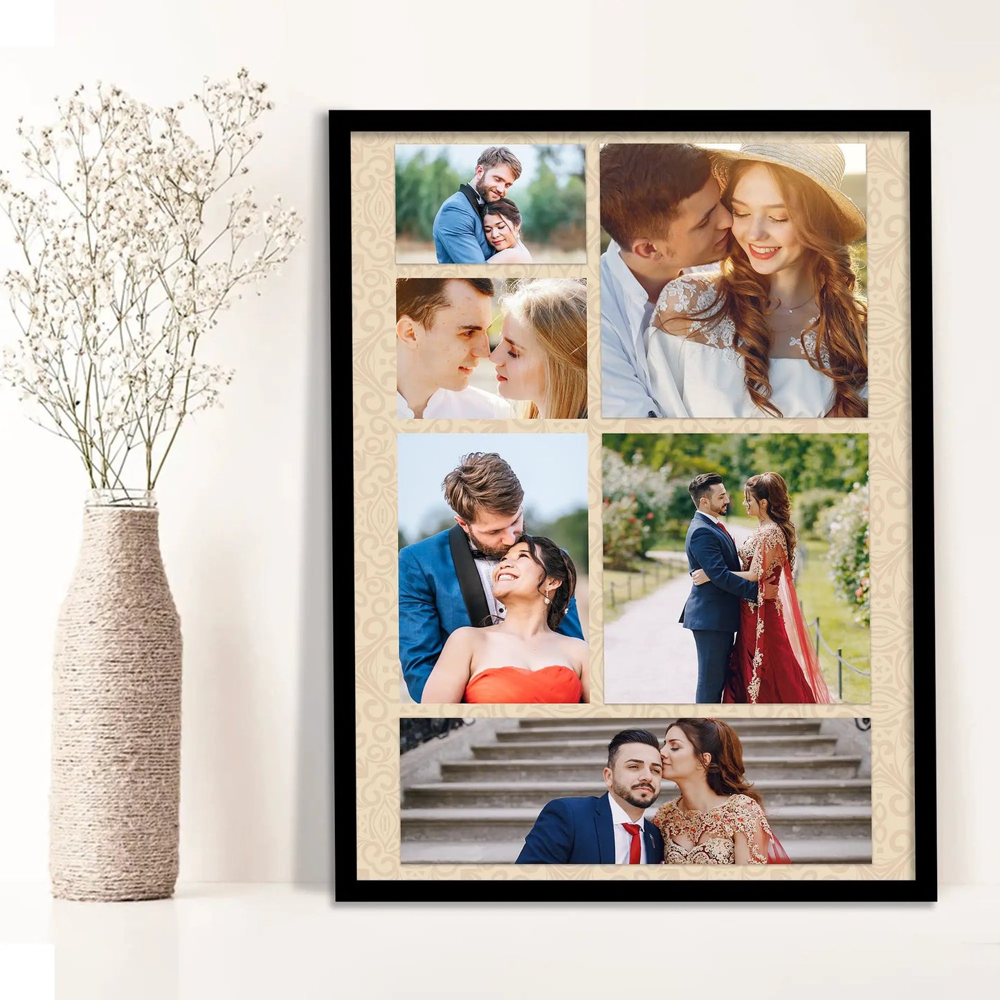 Unique Customized Birthday & Anniversary Gift – Photo Frame for Husband, Wife, Women, Sister – Personalized Gifts for Couples & Family