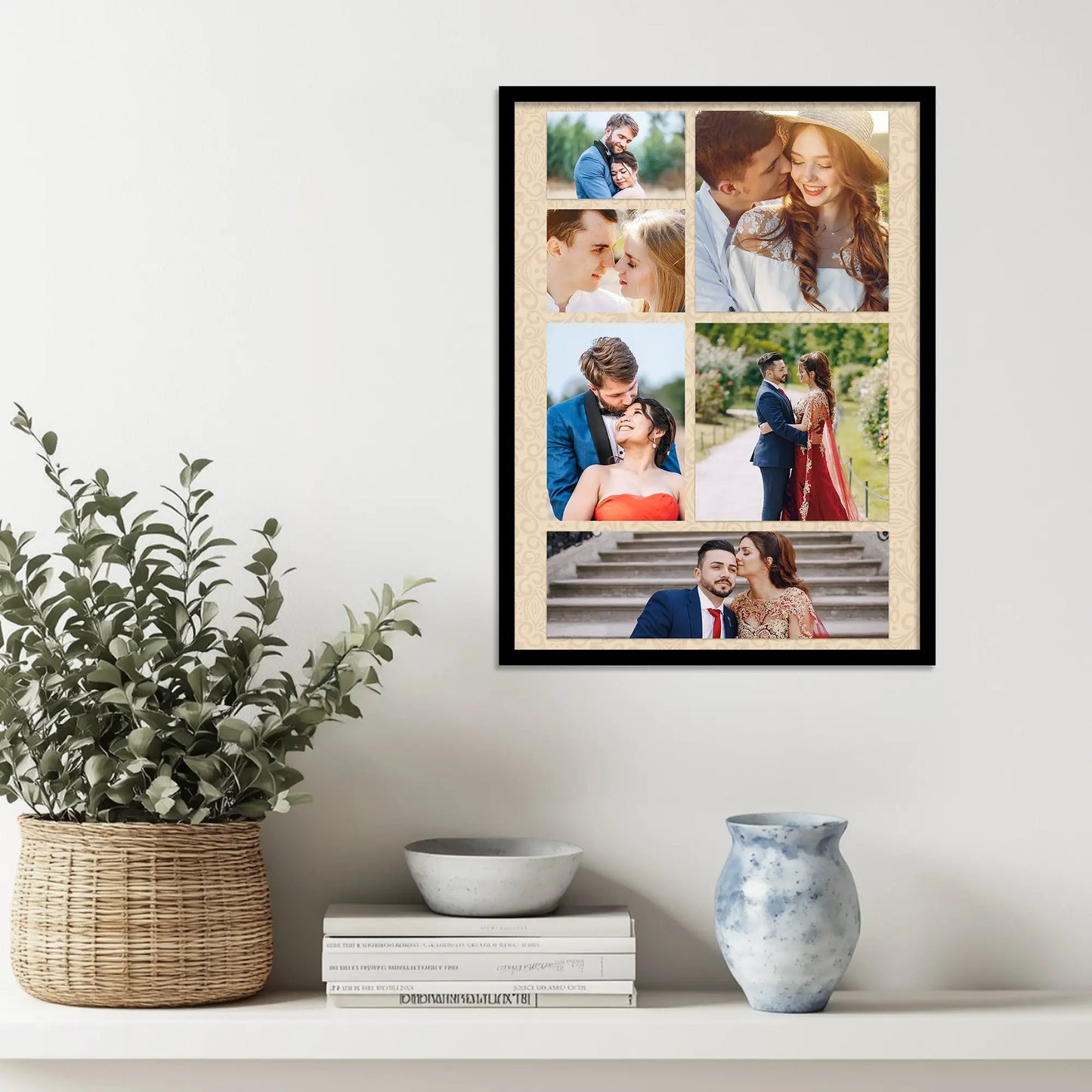 Unique Customized Birthday & Anniversary Gift – Photo Frame for Husband, Wife, Women, Sister – Personalized Gifts for Couples & Family