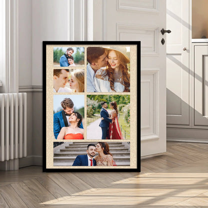 Unique Customized Birthday & Anniversary Gift – Photo Frame for Husband, Wife, Women, Sister – Personalized Gifts for Couples & Family