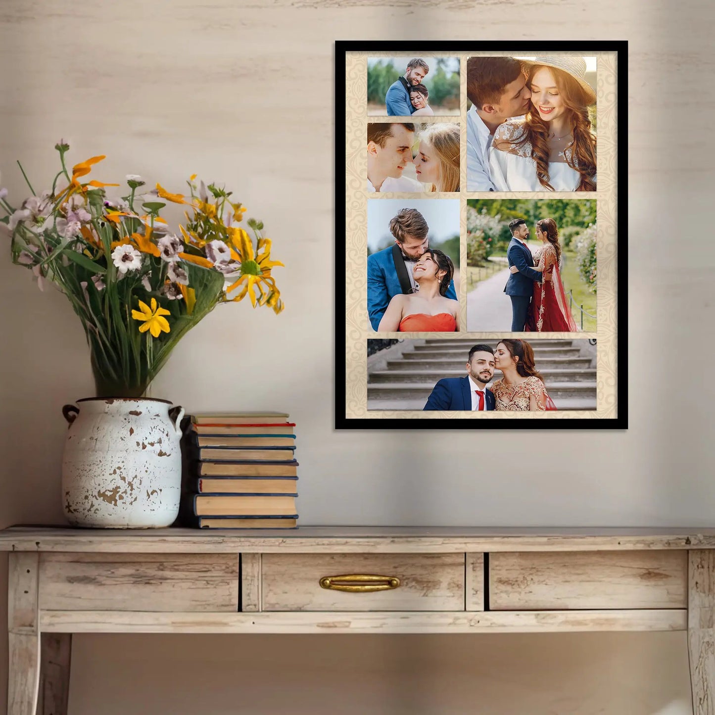 Unique Customized Birthday & Anniversary Gift – Photo Frame for Husband, Wife, Women, Sister – Personalized Gifts for Couples & Family