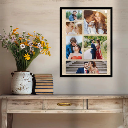 Unique Customized Birthday & Anniversary Gift – Photo Frame for Husband, Wife, Women, Sister – Personalized Gifts for Couples & Family