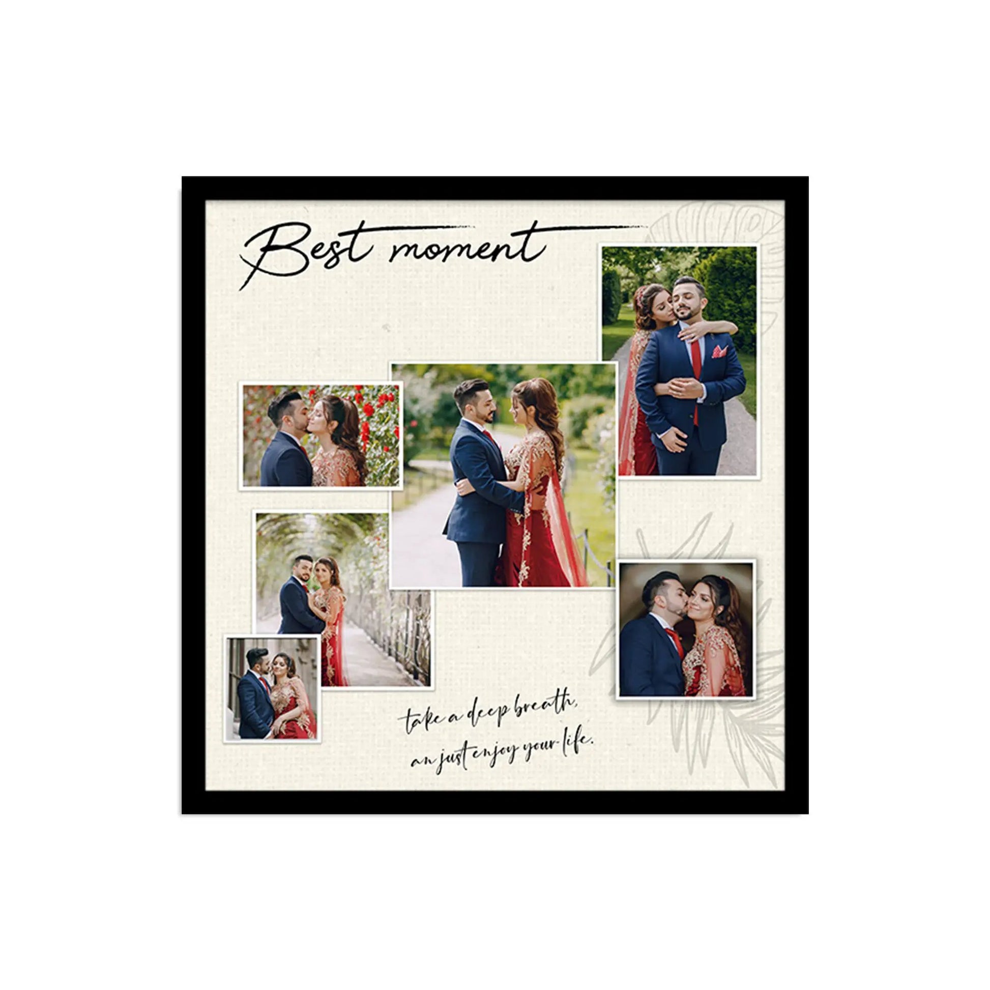 Customized Gifts for Men & Women – Personalized Photo Frame for Husband Birthday Special, Wife Anniversary Gift, Sister Birthday Gift, Unique Photo Gift, Useful Gift Ideas for Couples, Parents, Family by Kotart store