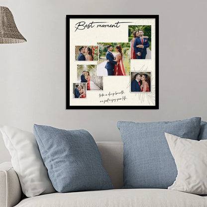 Customized Gifts for Men & Women – Personalized Photo Frame for Husband Birthday Special, Wife Anniversary Gift, Sister Birthday Gift, Unique Photo Gift, Useful Gift Ideas for Couples, Parents, Family