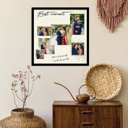 Customized Gifts for Men & Women – Personalized Photo Frame for Husband Birthday Special, Wife Anniversary Gift, Sister Birthday Gift, Unique Photo Gift, Useful Gift Ideas for Couples, Parents, Family