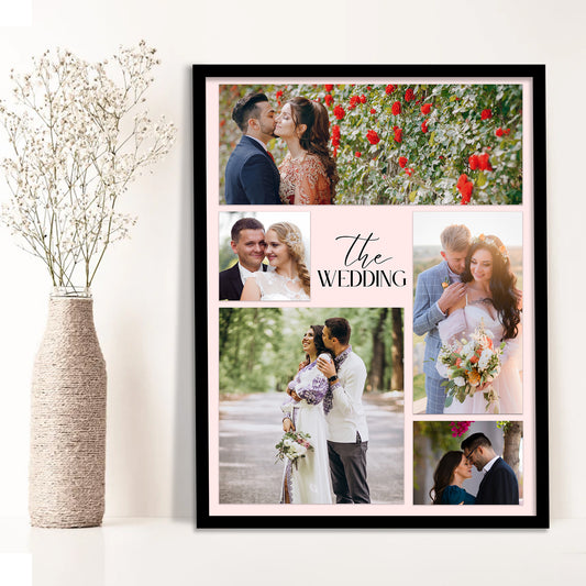 Customized Gifts for Men & Women – Personalized Photo Frame for Husband Birthday Special, Wife Anniversary Gift, Sister Birthday Gift, Useful Gift for Couples, Parents, Family – Perfect Marriage Anniversary, Wedding