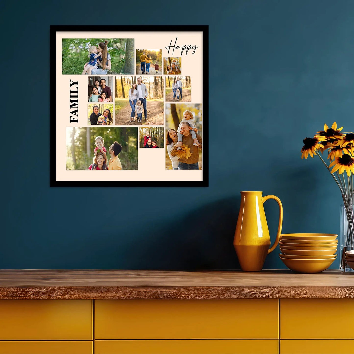 Customized Gifts for Men & Women – Personalized Photo Frame for Husband Birthday Special, Wife Anniversary Gift, Sister Birthday Gift, Unique Photo Gift, Useful Gift Ideas for Couples, Parents, Family