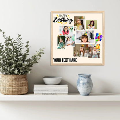 Customized Gifts for Men & Women – Personalized Photo Frame for Husband Birthday Special, Wife Anniversary Gift, Sister Birthday Gift, Unique Customized Photo Gift, Useful Gift Ideas for Couples, Parents, Family