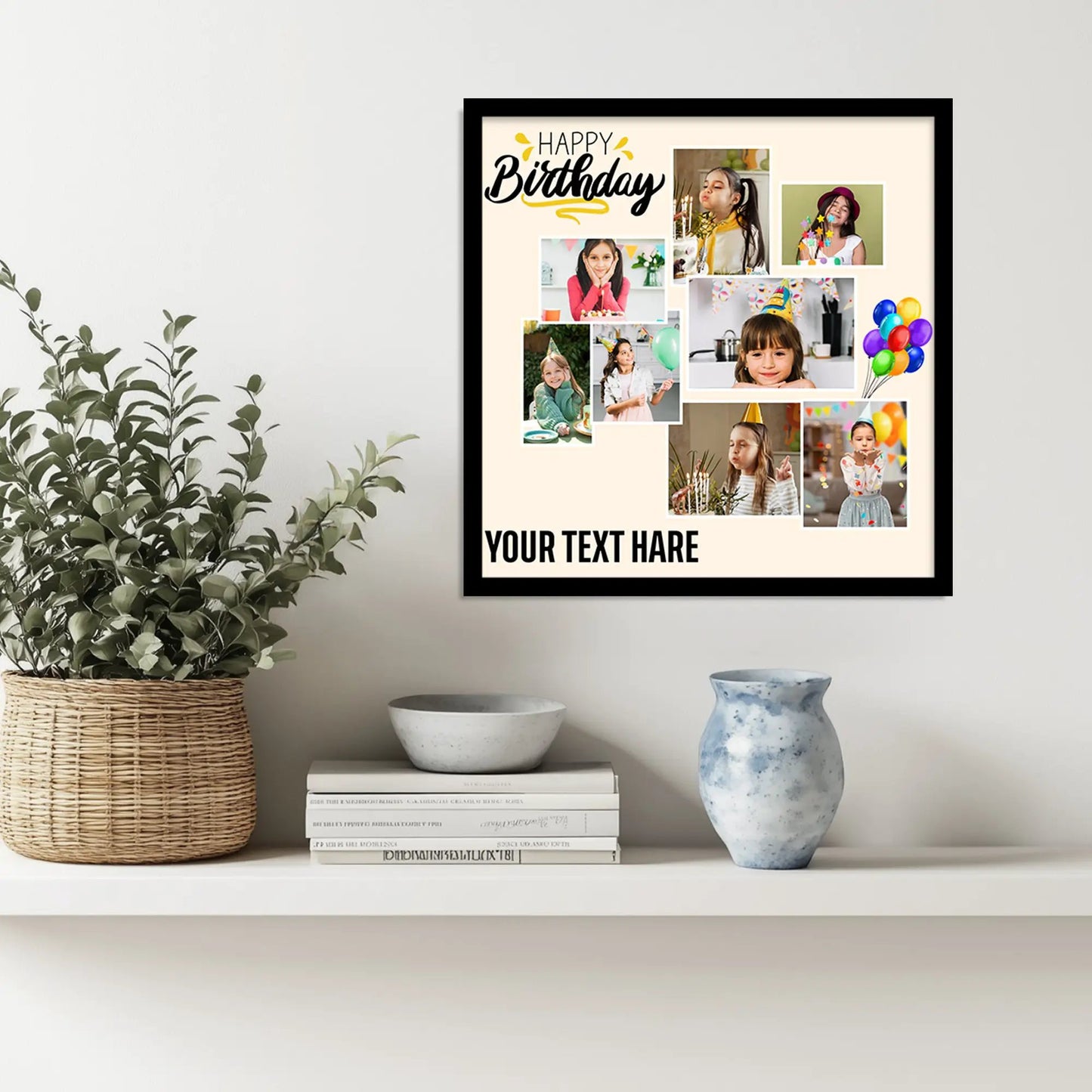 Customized Gifts for Men & Women – Personalized Photo Frame for Husband Birthday Special, Wife Anniversary Gift, Sister Birthday Gift, Unique Customized Photo Gift, Useful Gift Ideas for Couples, Parents, Family