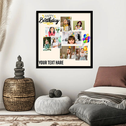 Customized Gifts for Men & Women – Personalized Photo Frame for Husband Birthday Special, Wife Anniversary Gift, Sister Birthday Gift, Unique Customized Photo Gift, Useful Gift Ideas for Couples, Parents, Family