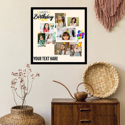 Customized Gifts for Men & Women – Personalized Photo Frame for Husband Birthday Special, Wife Anniversary Gift, Sister Birthday Gift, Unique Customized Photo Gift, Useful Gift Ideas for Couples, Parents, Family
