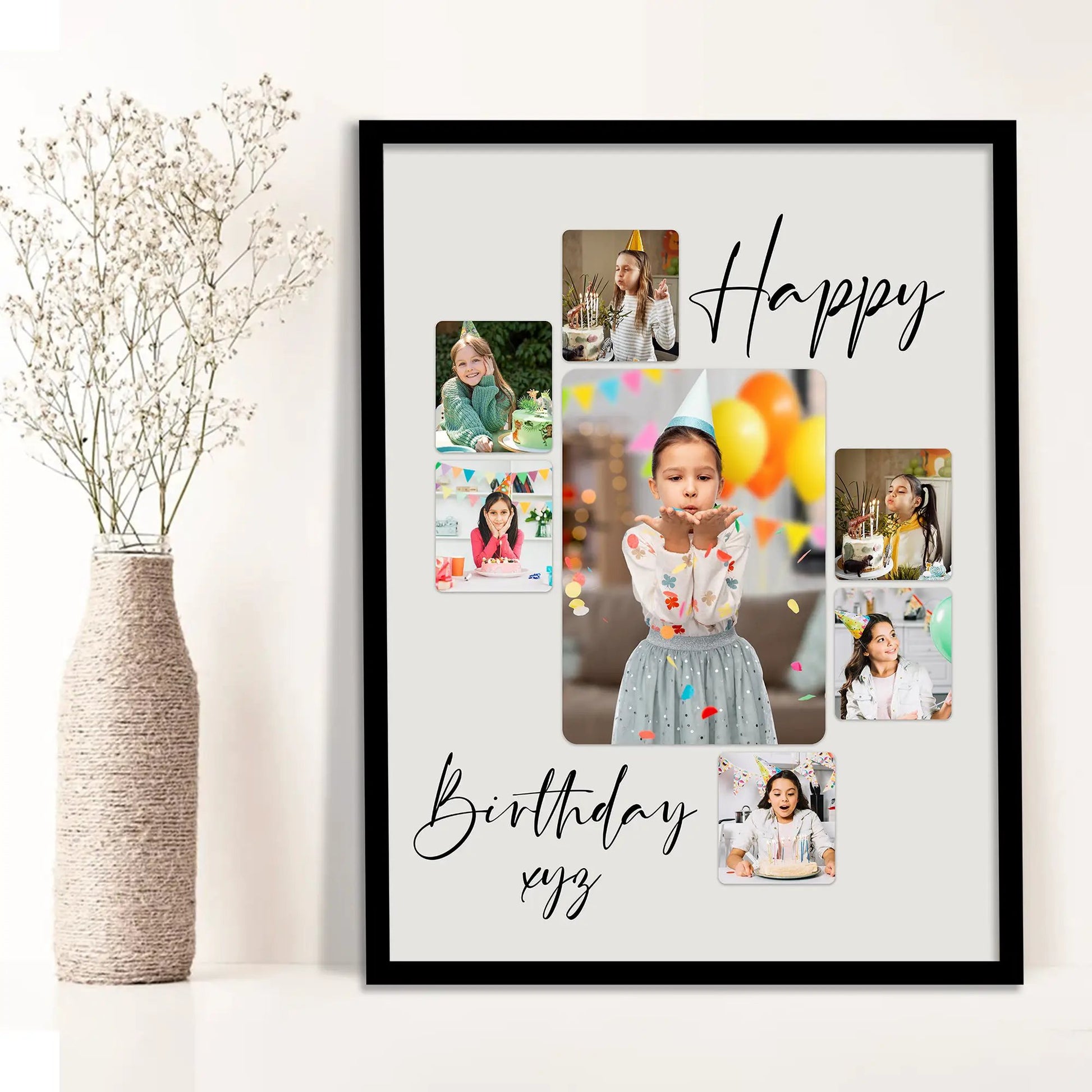 Unique Customized Birthday & Anniversary Gift – Photo Frame for Husband, Wife, Women, Sister – Personalized Gifts for Brother Sister Father Mother Couples & Family by Kotart store