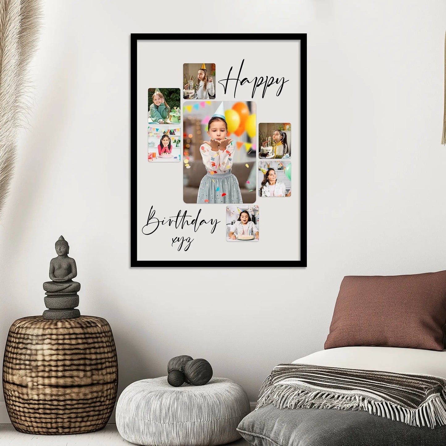 Unique Customized Birthday & Anniversary Gift – Photo Frame for Husband, Wife, Women, Sister – Personalized Gifts for Brother Sister Father Mother Couples & Family by Kotart store