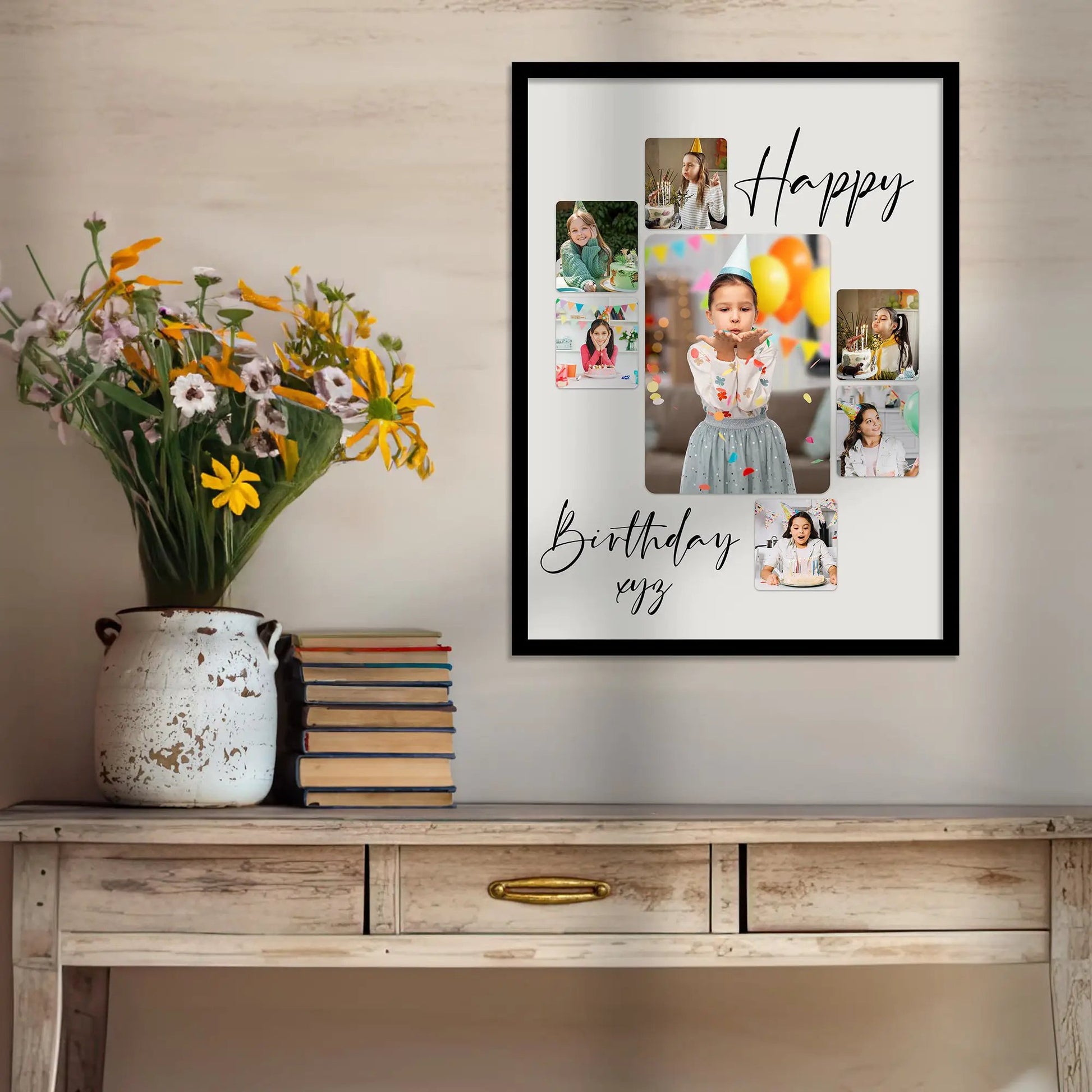 Unique Customized Birthday & Anniversary Gift – Photo Frame for Husband, Wife, Women, Sister – Personalized Gifts for Brother Sister Father Mother Couples & Family by Kotart store