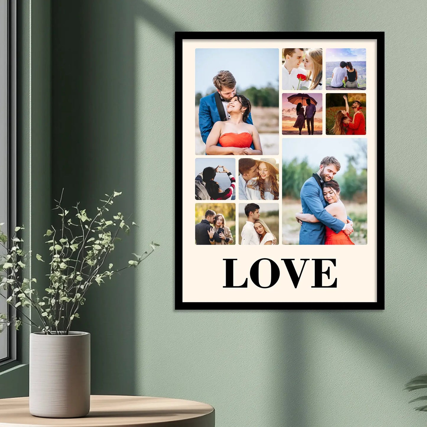 Unique Customized Birthday & Anniversary Gift – Photo Frame for Husband, Wife, Women, Sister – Personalized Gifts for Brother Sister Father Mother Couples & Family