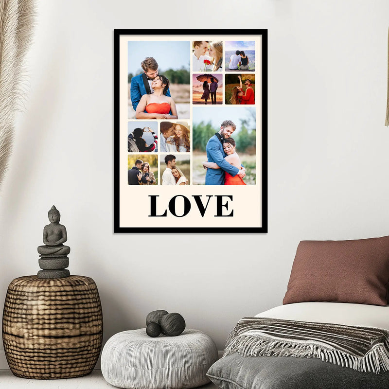 Unique Customized Birthday & Anniversary Gift – Photo Frame for Husband, Wife, Women, Sister – Personalized Gifts for Brother Sister Father Mother Couples & Family by Kotart store