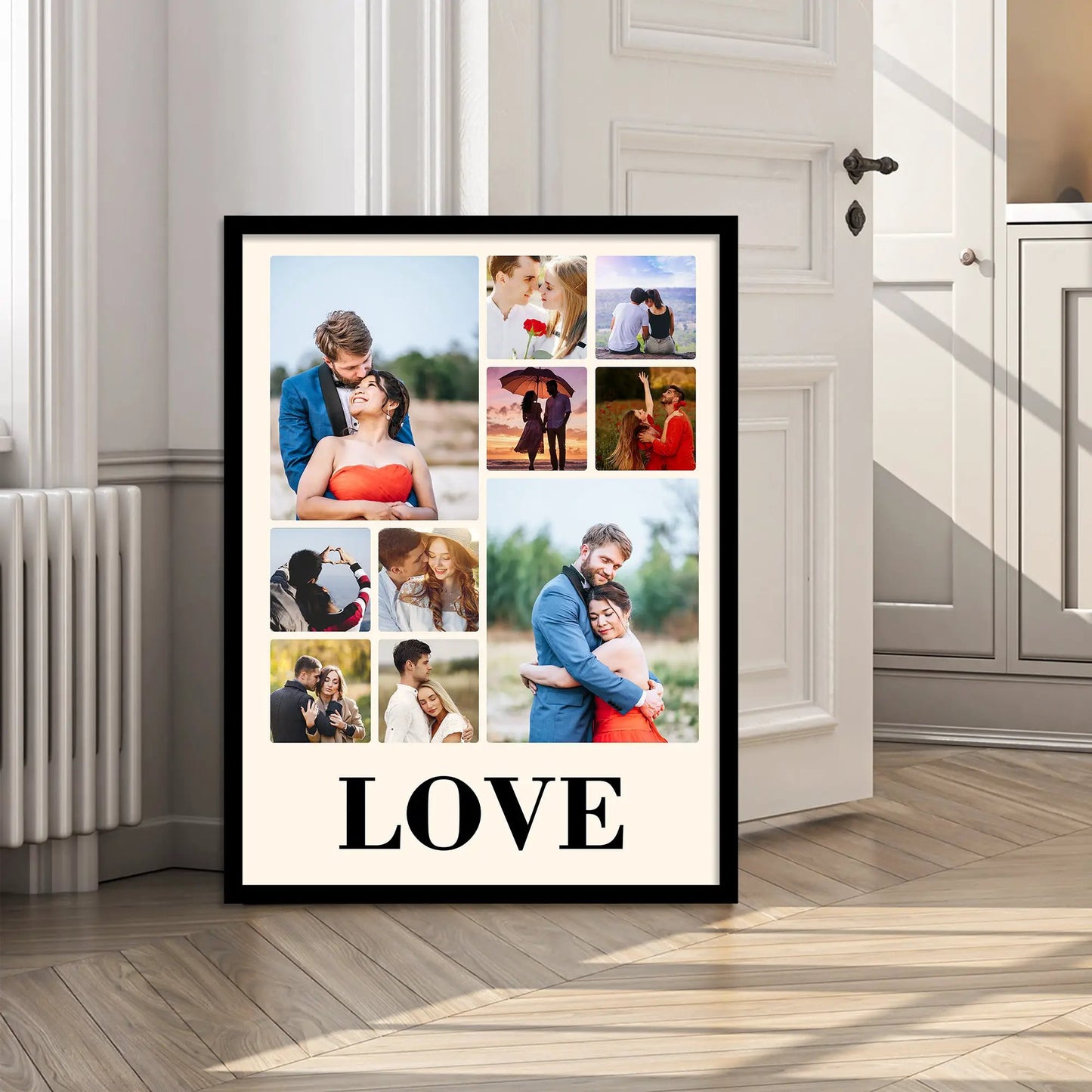 Unique Customized Birthday & Anniversary Gift – Photo Frame for Husband, Wife, Women, Sister – Personalized Gifts for Brother Sister Father Mother Couples & Family