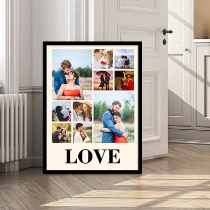Unique Customized Birthday & Anniversary Gift – Photo Frame for Husband, Wife, Women, Sister – Personalized Gifts for Brother Sister Father Mother Couples & Family