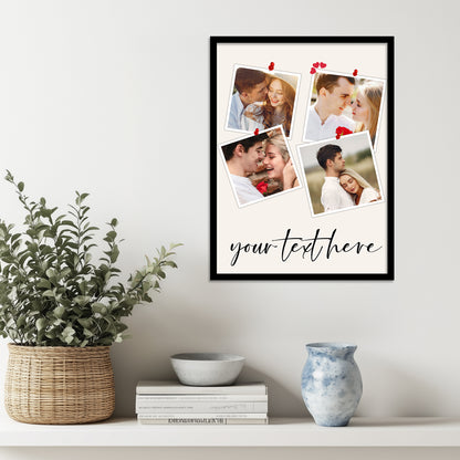 Unique Customized Birthday & Anniversary Gift – Photo Frame for Husband, Wife, Women, Sister – Personalized Gifts for Brother Sister Father Mother Couples & Family