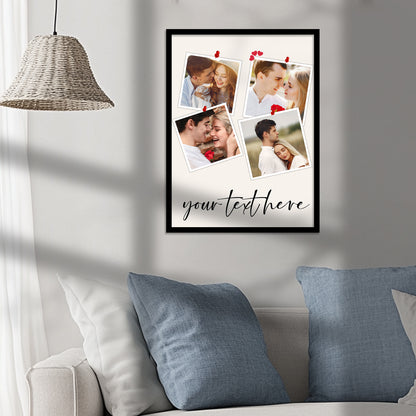 Unique Customized Birthday & Anniversary Gift – Photo Frame for Husband, Wife, Women, Sister – Personalized Gifts for Brother Sister Father Mother Couples & Family