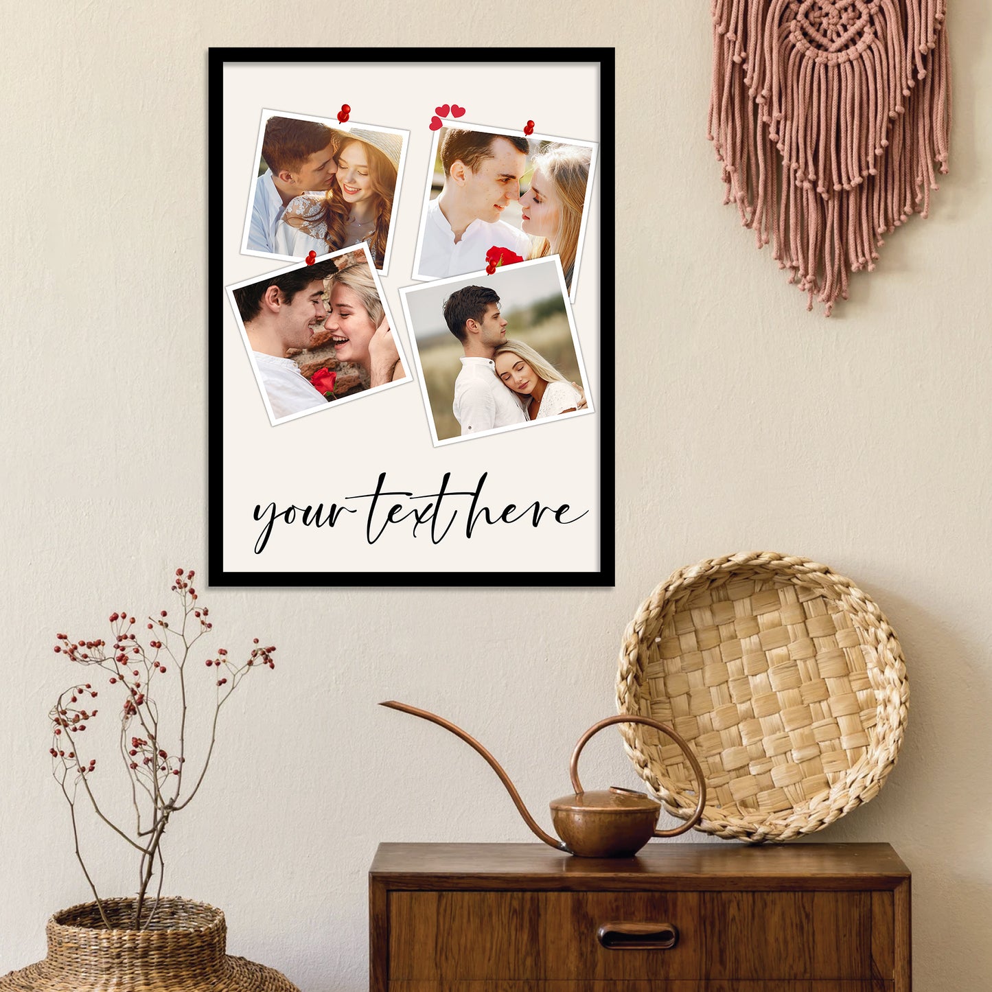 Unique Customized Birthday & Anniversary Gift – Photo Frame for Husband, Wife, Women, Sister – Personalized Gifts for Brother Sister Father Mother Couples & Family