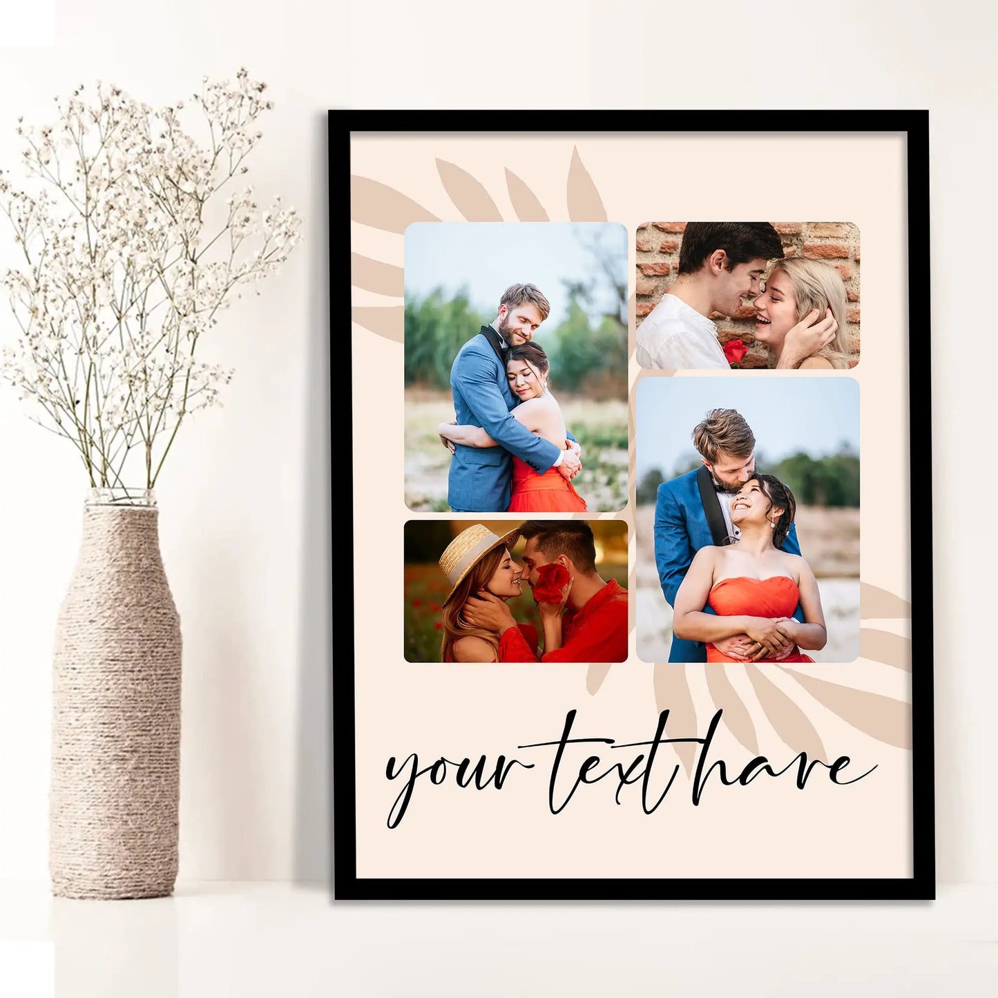 Unique Customized Birthday & Anniversary Gift – Photo Frame for Husband, Wife, Women, Sister – Personalized Gifts for Brother Sister Father Mother Couples & Family by Kotart store
