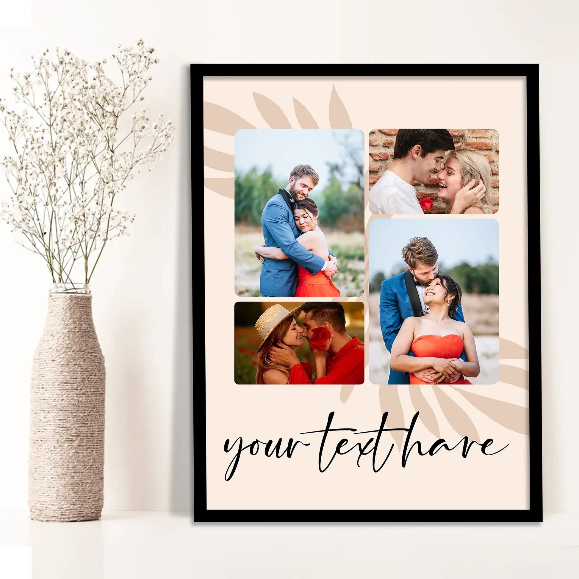 Unique Customized Birthday & Anniversary Gift – Photo Frame for Husband, Wife, Women, Sister – Personalized Gifts for Brother Sister Father Mother Couples & Family by Kotart store