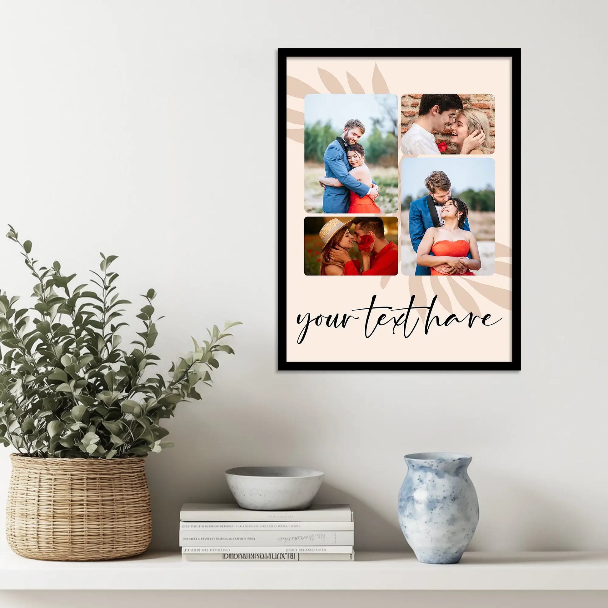 Unique Customized Birthday & Anniversary Gift – Photo Frame for Husband, Wife, Women, Sister – Personalized Gifts for Brother Sister Father Mother Couples & Family by Kotart store