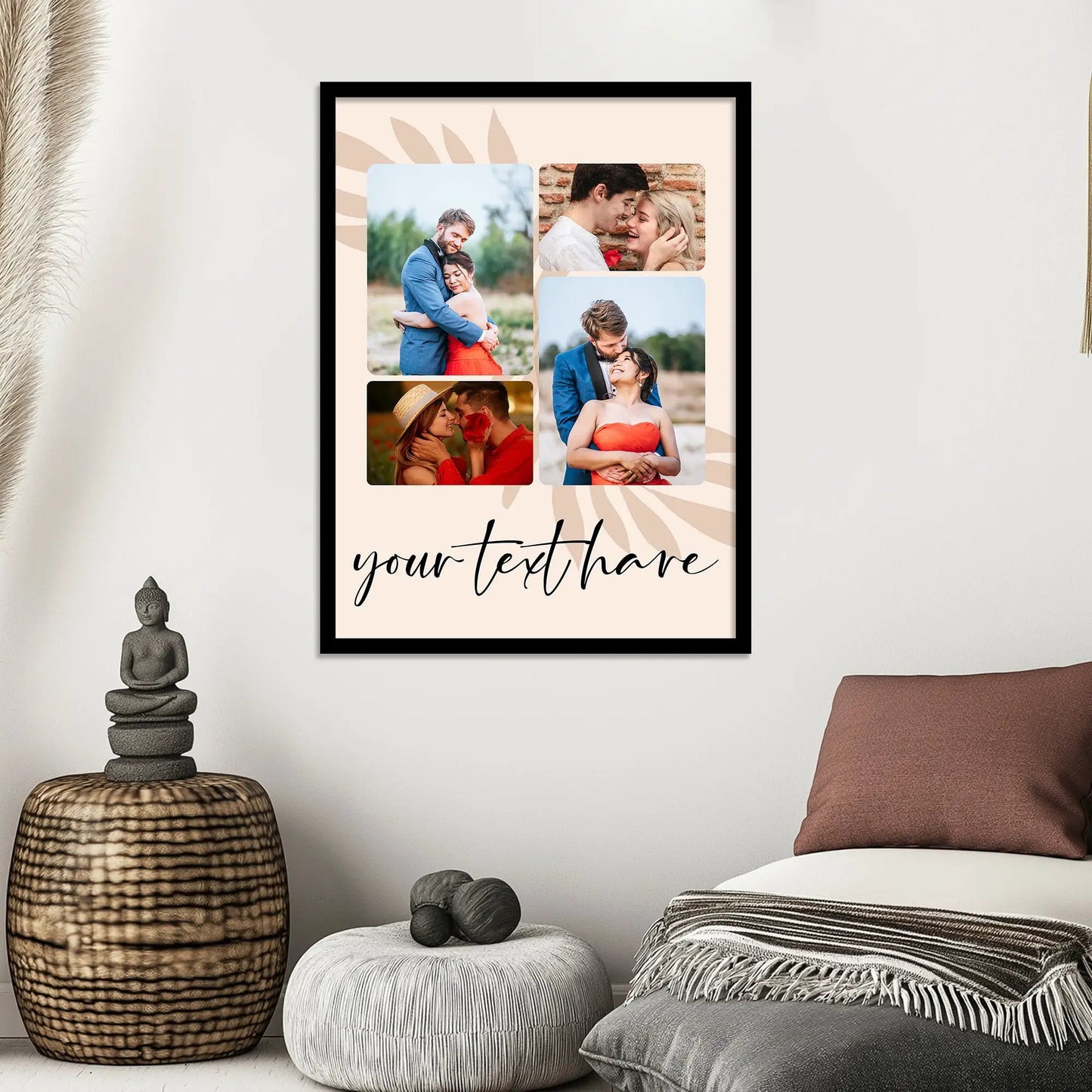 Unique Customized Birthday & Anniversary Gift – Photo Frame for Husband, Wife, Women, Sister – Personalized Gifts for Brother Sister Father Mother Couples & Family by Kotart store