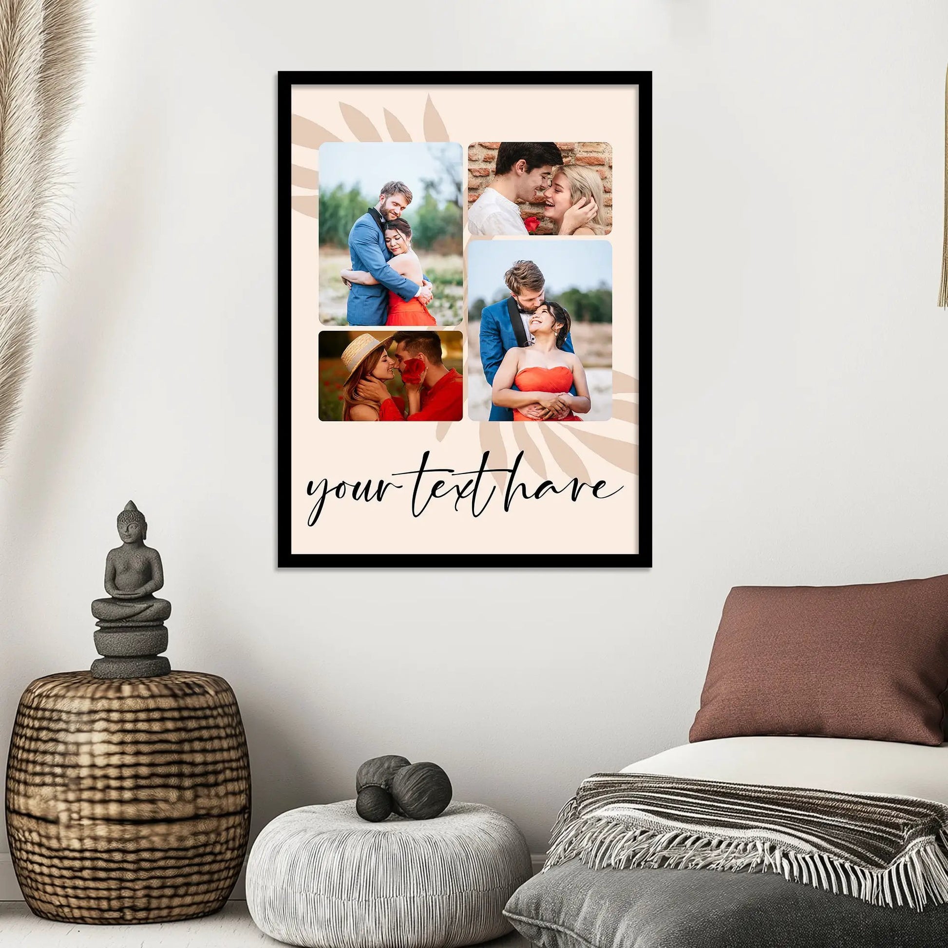 Unique Customized Birthday & Anniversary Gift – Photo Frame for Husband, Wife, Women, Sister – Personalized Gifts for Brother Sister Father Mother Couples & Family by Kotart store