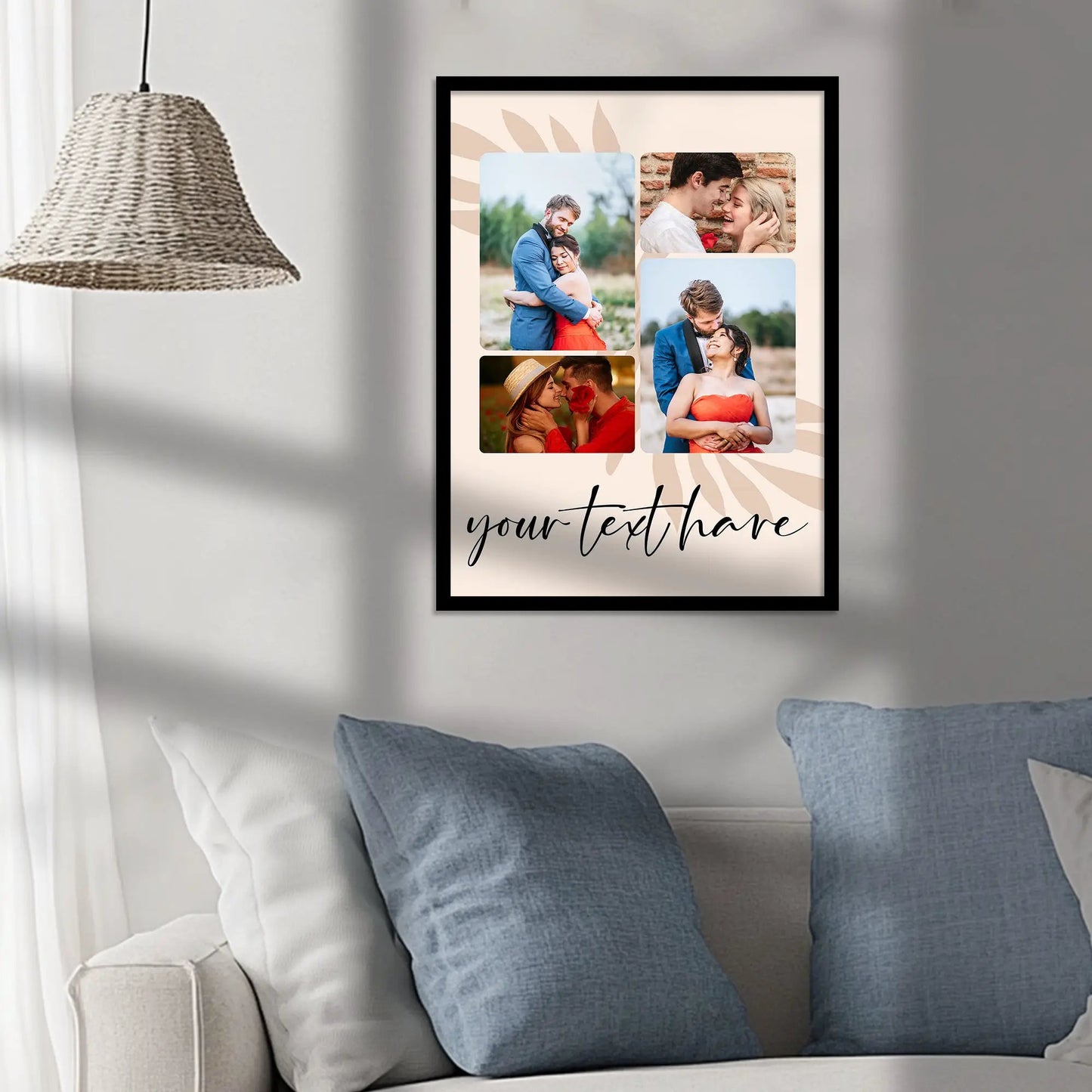 Unique Customized Birthday & Anniversary Gift – Photo Frame for Husband, Wife, Women, Sister – Personalized Gifts for Brother Sister Father Mother Couples & Family by Kotart store