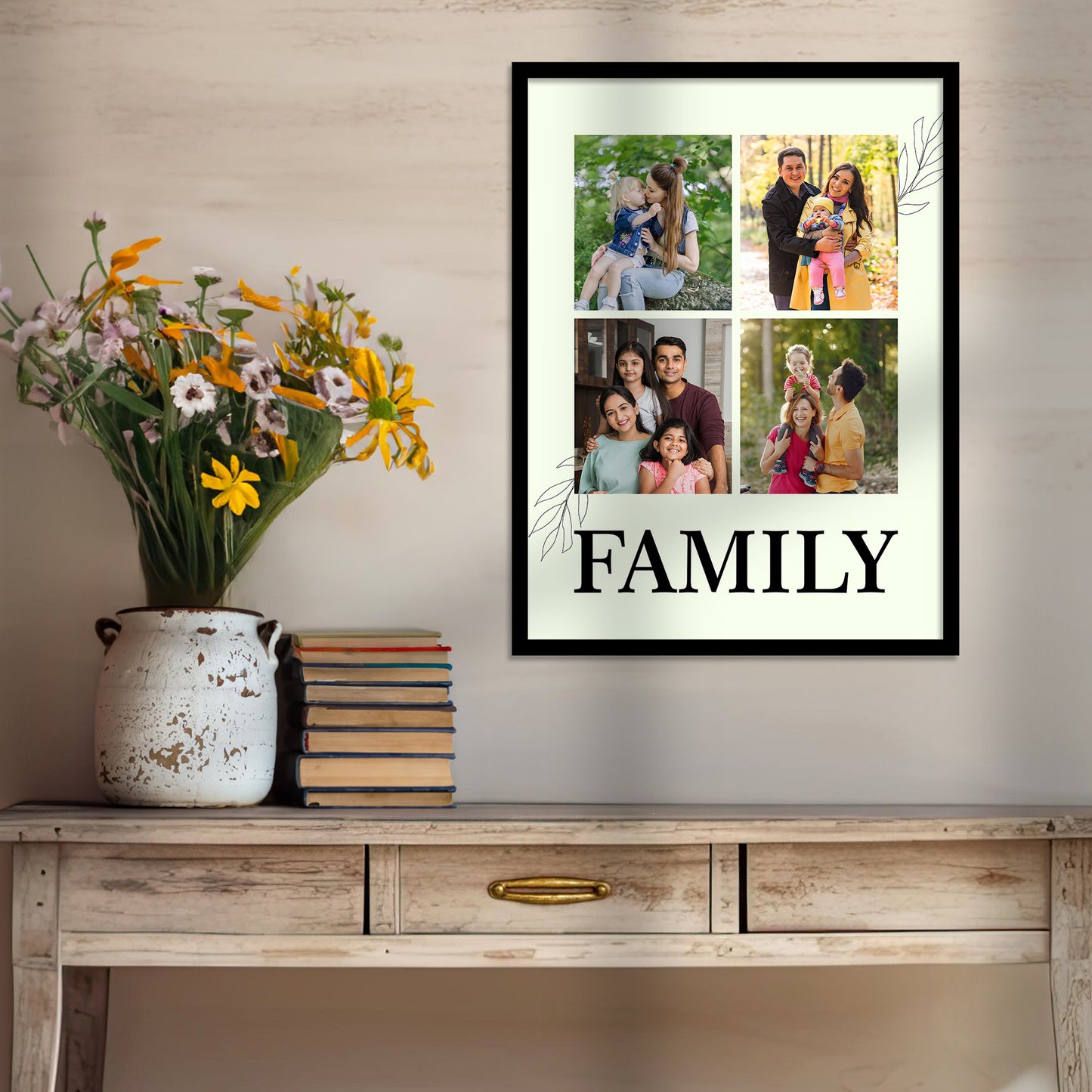 Customized Gifts for Men & Women – Personalized Photo Frame for Husband Birthday Special, Wife Anniversary Gift, Sister Birthday Gift, Useful Gift for Couples, Parents, Family – Perfect Marriage Anniversary, Wedding