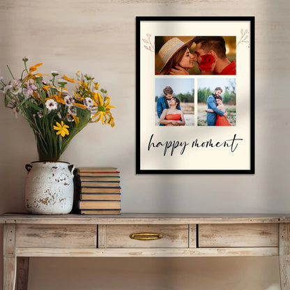 Customized Gifts for Men & Women – Personalized Photo Frame for Husband Birthday Special, Wife Anniversary Gift, Sister Birthday Gift, Useful Gift for Couples, Parents, Family – Perfect Marriage Anniversary, Wedding