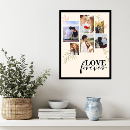 Customized Gifts for Men & Women – Personalized Photo Frame for Husband Birthday Special, Wife Anniversary Gift, Sister Birthday Gift, Useful Gift for Couples, Parents, Family – Perfect Marriage Anniversary, Wedding