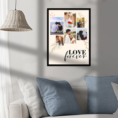 Customized Gifts for Men & Women – Personalized Photo Frame for Husband Birthday Special, Wife Anniversary Gift, Sister Birthday Gift, Useful Gift for Couples, Parents, Family – Perfect Marriage Anniversary, Wedding