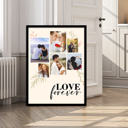 Customized Gifts for Men & Women – Personalized Photo Frame for Husband Birthday Special, Wife Anniversary Gift, Sister Birthday Gift, Useful Gift for Couples, Parents, Family – Perfect Marriage Anniversary, Wedding