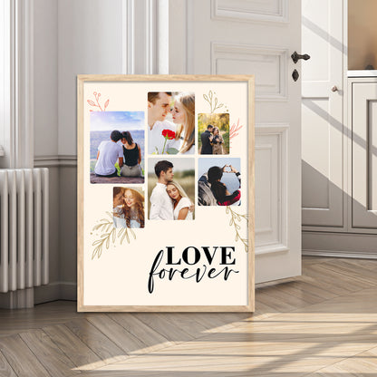 Customized Gifts for Men & Women – Personalized Photo Frame for Husband Birthday Special, Wife Anniversary Gift, Sister Birthday Gift, Useful Gift for Couples, Parents, Family – Perfect Marriage Anniversary, Wedding